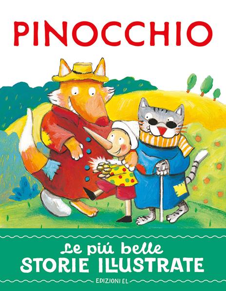 Pinocchio. Stampatello maiuscolo. Ediz. a colori - Roberto Piumini - copertina