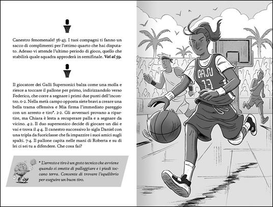 Librogame® Basket. Un canestro per la vittoria! Ediz. illustrata - Luca Tebaldi - 3