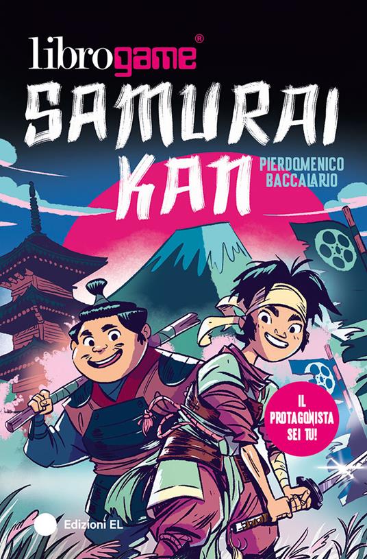 Librogame® Samurai Kan - Pierdomenico Baccalario - copertina