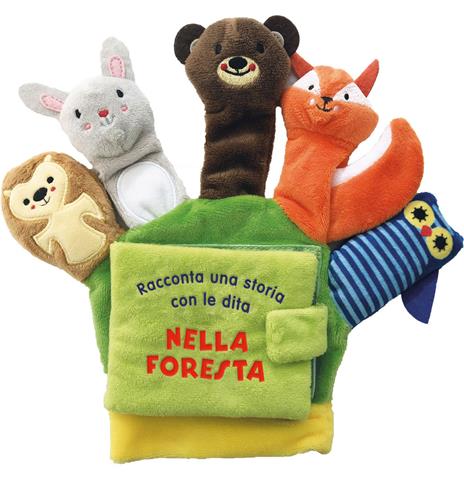 Nella foresta. Una storia da animare. Ediz. a colori - copertina