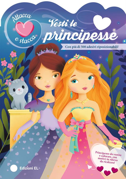 Vesti le principesse. Ediz. a colori - copertina