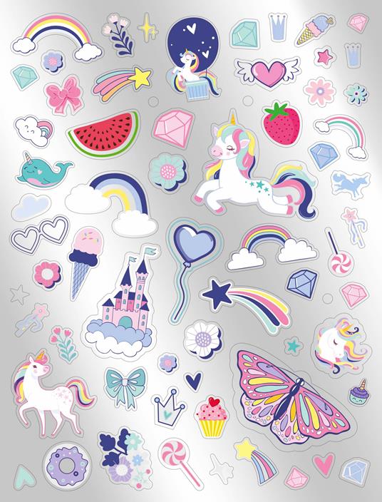 Caleidoscopio. Magici unicorni. Ediz. illustrata. Con 6 pennarelli - 3