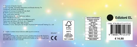 Trecce e braccialetti dell'amicizia. Valigetta magica. Ediz. a colori. Con 4 fasce per capelli. Con 4 gomitoli colorati. Con 9 perline. Con Adesivi - 4