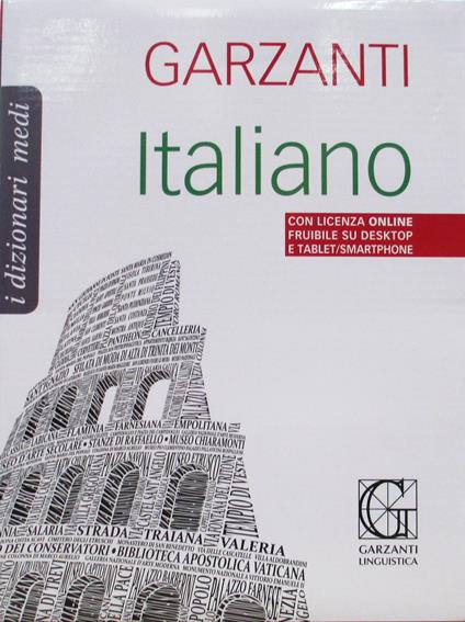 Dizionario medio di italiano - copertina