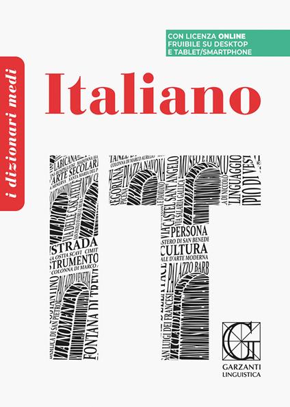 Dizionario medio di italiano. Con Codice di licenza di prodotto digitale - copertina