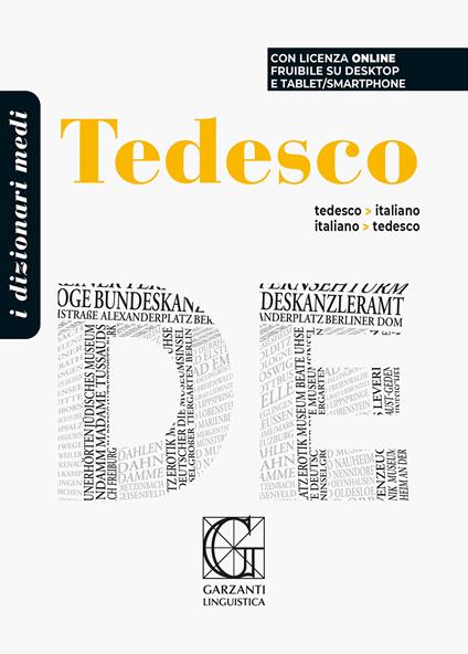 Dizionario medio di tedesco. Tedesco-italiano, italano-tedesco. Con Codice di licenza di prodotto digitale - copertina