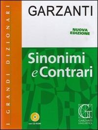 Dizionario dei sinonimi e contrari. Con CD-ROM - copertina