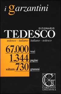 Dizionario tedesco. Tedesco-italiano, italiano-tedesco - copertina