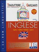 TG Pro versione 6.0. Traduttore Garzanti inglese-italiano, italiano-inglese. CD-ROM