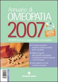 Annuario di omeopatia 2007. Con CD-ROM - copertina