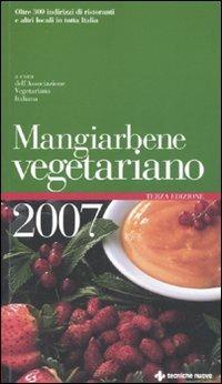 Mangiarbene vegetariano 2007 - copertina