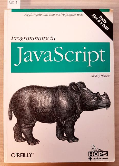 Programmare in Java Script - Shelley Powers - copertina