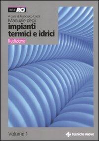 Manuale degli impianti termici e idrici - copertina