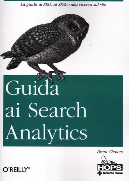 Guida ai search analytics - Brent Chaters - copertina