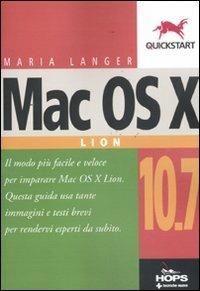 Mac OS X 10.7 Lion - Maria Langer - copertina