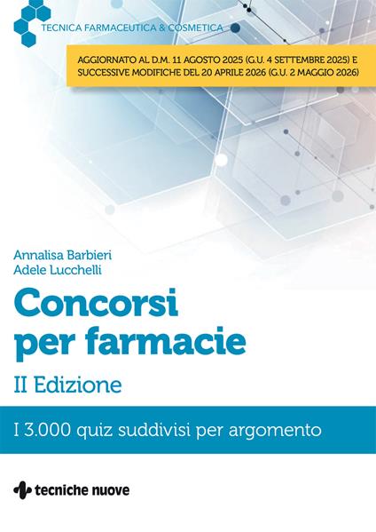 Concorsi per farmacie - Annalisa Barbieri,Adele Lucchelli - copertina