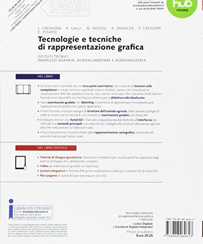  Tecnologie e tecniche di rappresentazione grafica. Vol. unico. e professionali. Con e-book. Con espansione online - 2