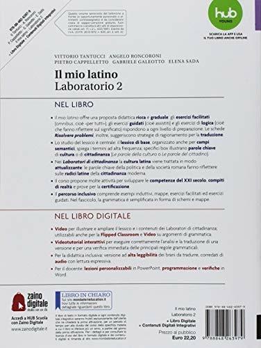  Il mio latino. Laboratorio. Per i Licei e gli Ist. magistrali. Con ebook. Con espansione online. Vol. 2 - 2