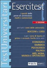 Esercitest. Vol. 1 - copertina