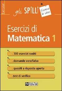 Esercizi di matematica. Vol. 1: Aritmetica e algebra - Giuseppe Tedesco - copertina