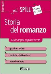 Storia del romanzo - Raffaello Panattoni - copertina