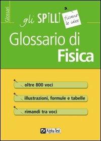 Glossario di fisica - Angelo Mastroianni - copertina