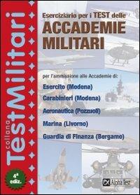 Eserciziario per i test delle accademie militari - Massimo Drago,Marco Pinaffo - copertina