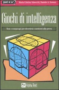 Giochi di intelligenza - M. Cristina Valsecchi - copertina