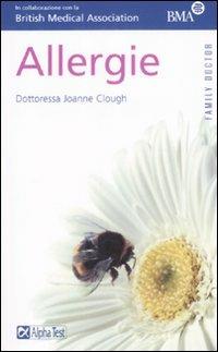 Allergie - Joanne Clough - copertina
