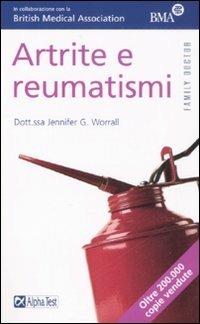 Artrite e reumatismi - Jennifer G. Worrall - copertina