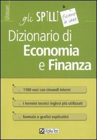 Dizionario di economia e finanza - Carlo Tabacchi,Daniele Tortoriello - copertina