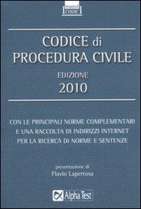 Codice di procedura civile 2010 - copertina