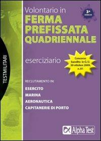 Volontario in ferma prefissata quadriennale. Eserciziario - Massimo Drago - copertina