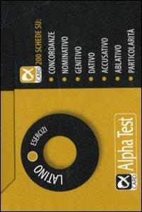 Latino. Esercizi - copertina