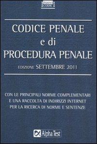 Codice penale e di procedura penale - copertina