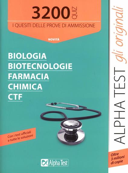 3200 quiz. Farmacia - copertina