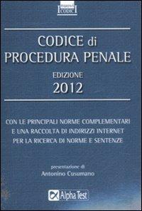 Codice di procedura penale - copertina
