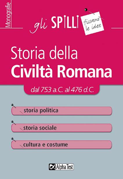 Storia della civiltà romana - Massimo Drago - ebook