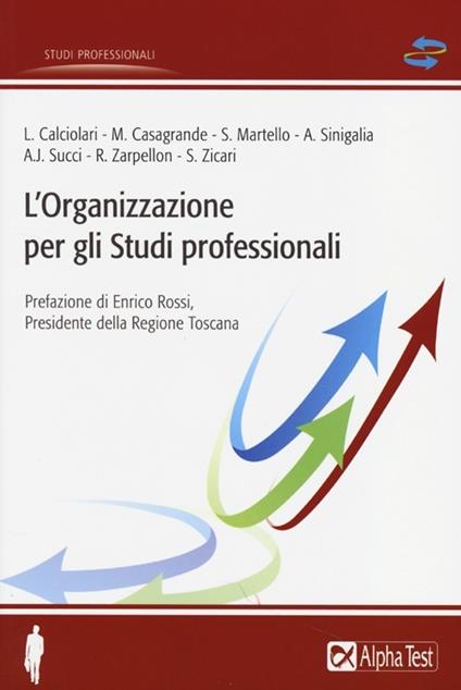 L'organizzazione per gli studi professionali - copertina