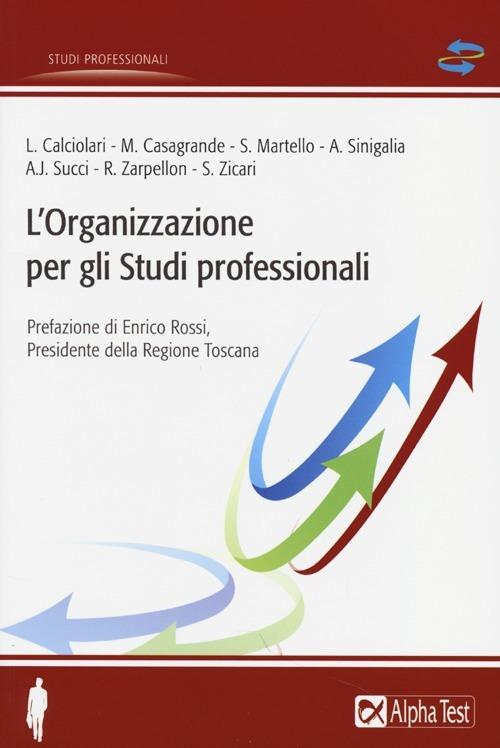 L'organizzazione per gli studi professionali - copertina