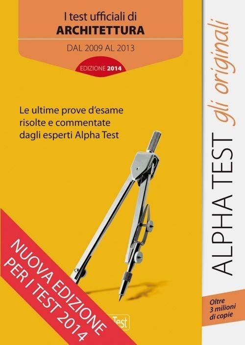 I test ufficiali di architettura 2009-2013 - copertina