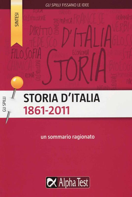 Storia d'Italia (1861-2011). Un sommario ragionato - Giuseppe Vottari - copertina