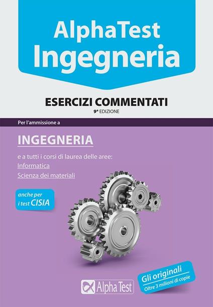 Alpha Test. Ingegneria. Esercizi commentati - copertina