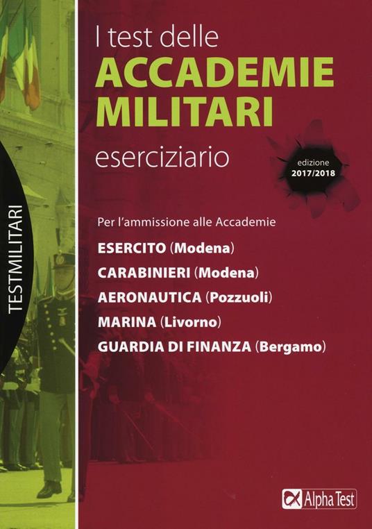 I test delle accademie militari. Eserciziario - Massimo Drago,Marco Pinaffo - copertina
