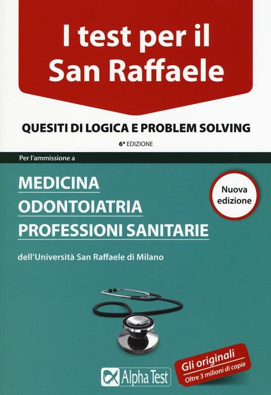 I test per il San Raffaele. Nuova ediz. - copertina