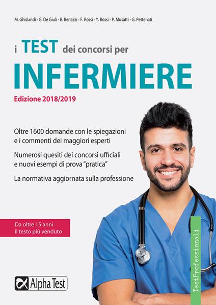 I test dei concorsi per infermiere - copertina
