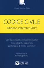 Codice civile. Settembre 2019