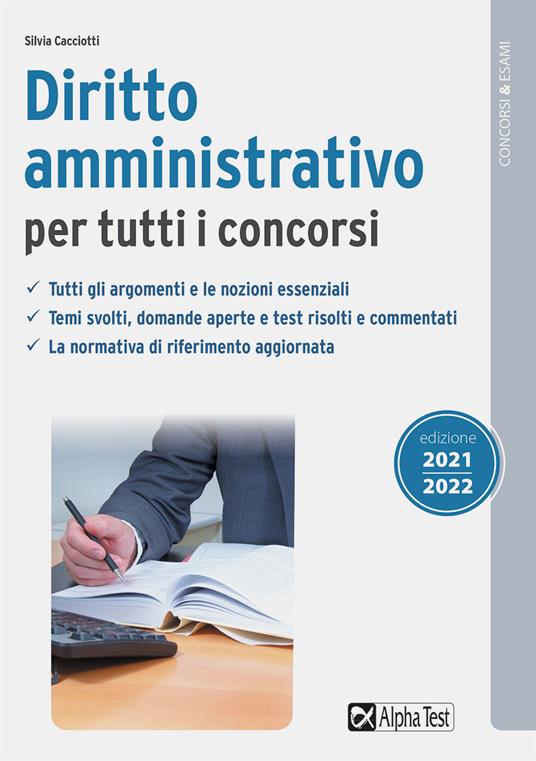 Diritto amministrativo per tutti i concorsi - Silvia Cacciotti - copertina