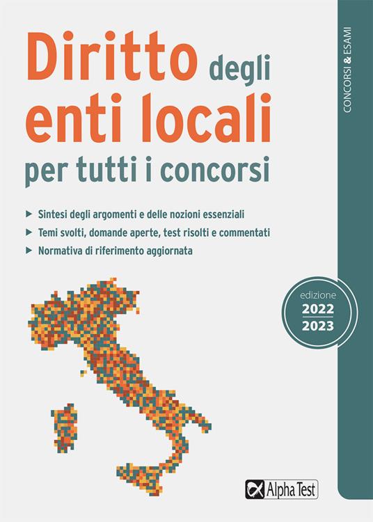 Diritto degli enti locali per tutti i concorsi - Silvia Cacciotti - copertina