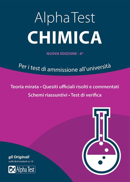Alpha Test esercizi di chimica - Valeria Balboni,Alberto Zaffiro,Doriana Rodino - copertina